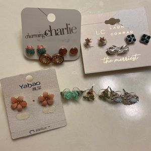 Pack of 10 earrings